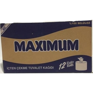 Mini Cimri Içten Çekmeli Tuvalet Kağıdı 12 Rulo 3.5 kg