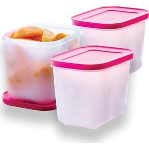 Alaska Buzdolabı Saklama Kabı Dik  3 x 1.1 lt