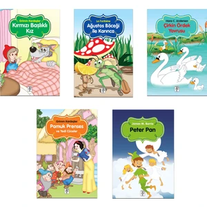 Renkli Dünya Çocuk Masalları Seti - 5 Kitap