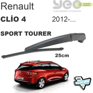 Renault Clio 4 Sport Tourer Arka Silecek Kolu Set 2012-..