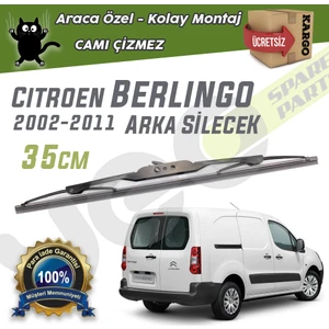 Citroen Berlingo Yeo Arka Silecek 2002-2011