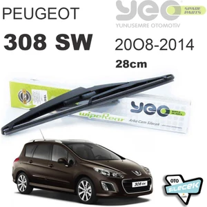 Peugeot 308 Sw Arka Silecek 2008-2014