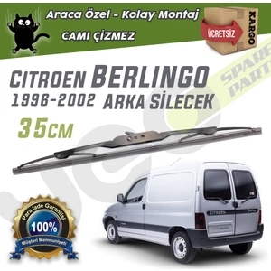 Citroen Berlingo Yeo Arka Silecek 1996-2002
