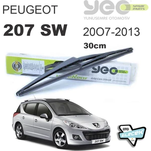Peugeot 207 Sw Arka Silecek 2007-2013