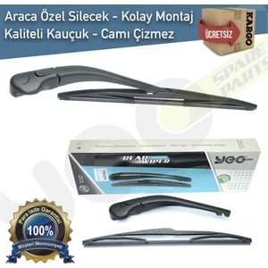 Peugeot 206 Sw Arka Silecek Kolu ve Süpürgesi