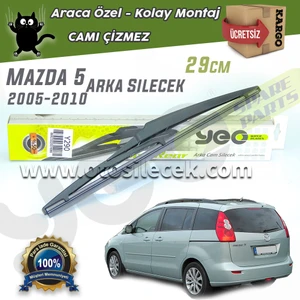 Mazda 5 Arka Silecek 2005-2010.. Yeo Wiperear