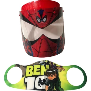 Gürbey Pazarlama Spiderman Siperlik + Ben10 Maske
