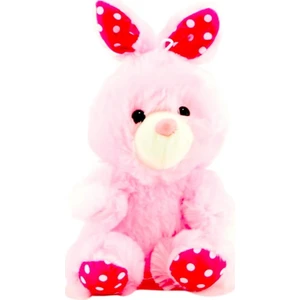 Sevimli Pembe Tavşan Peluş Oyuncak 20 cm