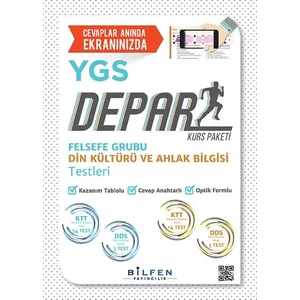 Bilfen Yayınları YGS Felsefe-Din Kültürü Depar Kurs Paketi Tek Öğrencilik