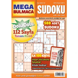 Mega Sudoku Bulmaca 2020/02