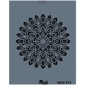 New Seri N-473 Stencil 35 x 25 cm