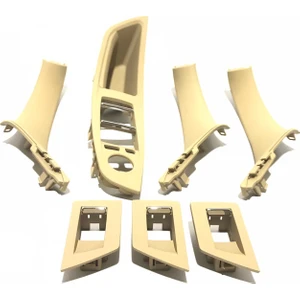Oem Bmw F10 5 Serisi Bej Iç Kapı Kolu Tutamağı Set 7 Parça