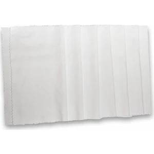 Mikrofiber Gözlük Temizleme Bezi Beyaz Renk 100 Adet