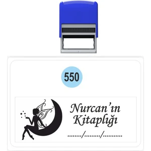 Baskı Life  Kaşe  Kitap Mührü Kitap Damgası Kişiye Özel Kaşe 550