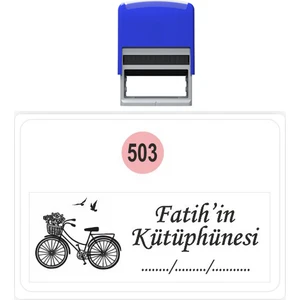 Baskı Life  Kaşe  Kitap Mührü Kitap Damgası Kişiye Özel Kaşe 503