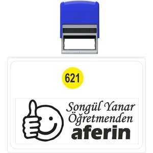 Baskı Life  Kaşe  Kitap Mührü Kitap Damgası Kişiye Özel Kaşe 621