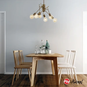 AVONNI AV-60253-6E Eskitme Kaplama Modern Avize E27 Metal 60cm