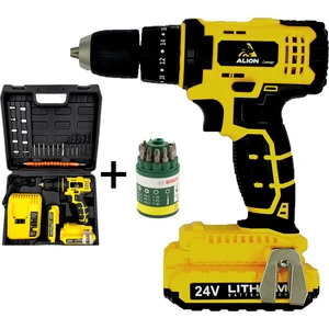 Energy Plus 24 V 5 Ah Darbeli Şarjlı Vidalama ve Bosch Uç Seti