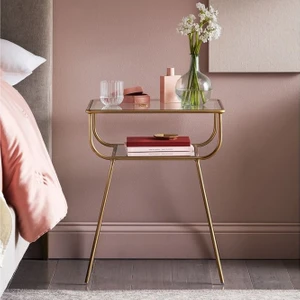 Bidesign Gold Geyik Yan Sehpa