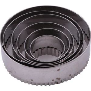 Yuvarlak Dişli Metal Volovan Set 6 Parça