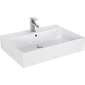 Creavıt Next Set Üstü Düz Kare Lavabo 50 x 70 cm cm Nx270Cb