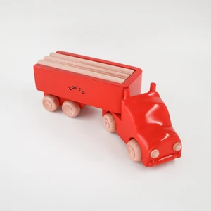 Ahşap Tır Kırmızı