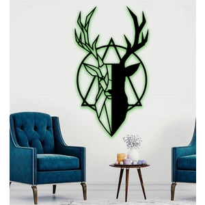 LED Işıklı Tablo Dağ Geyik Modeli