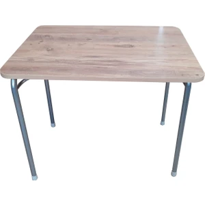 Pratik Katlanır Ayaklı Mutfak Yemek Masası Balkon Ders Çalışma Piknik 60x90cm