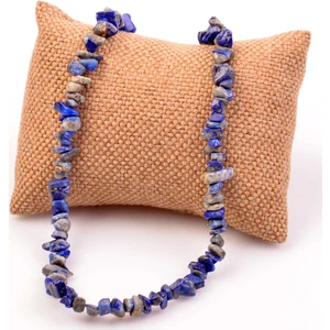 Taş Sandığı Lapis Lazuli Taşı Şekilsiz Kolye