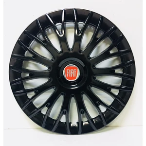 Çobanoğlu Grup Fiat 16 inç Piano Black Jant Kapağı 4 Adet Amblem