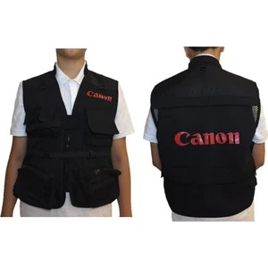 Utp Canon Siyah Fotoğrafçı Yeleği Xxl Beden