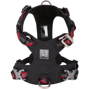 True Love Cordura Kumaşlı, Suya Dayanıklı Siyah Göğüs Tasması