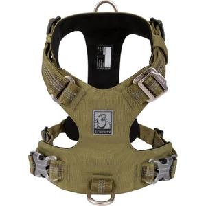 True Love Cordura Kumaşlı, Suya Dayanıklı Asker Yeşili Göğüs Tasması