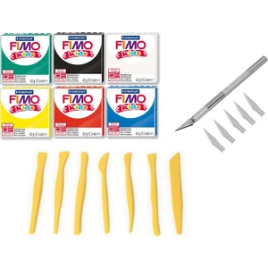 Fimo Kids Polimer Kil Başlangıç Seti 42 gr x 6 Renk