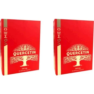 Quercetin 250 Mg 30 Kapsül (2 Paket)