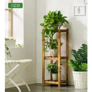 Ahşap Atölyem Ahşap Saksı Standı 12 Raflı Saksılık Çiçeklik KİTAPLIKNO99