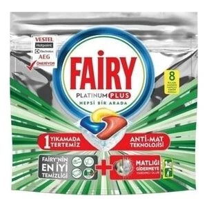 Platinum Plus 8'li Bulaşık Makinesi Tablet