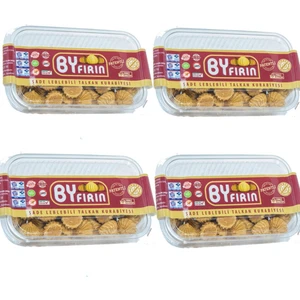 By Fırın Talkan Glutensiz  Leblebi Tozu Kurabiyesi - 200 gr - 4 Paket
