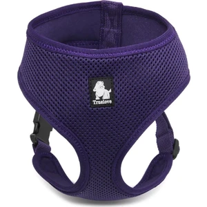 True Love Air Mesh Mor Köpek Göğüs Tasması
