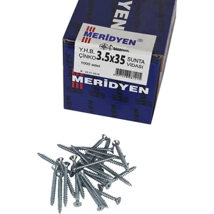 Meridyen Sunta Vidası 3.5 x 30 MM1000 Adet