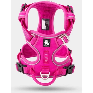 True Love Alüminyum D-Halkalı, Ergonomik, Pembe Göğüs Tasması
