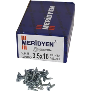 Meridyen Sunta Vidası 3.5 x 16 mm 1000 Adet