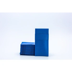 Lacivert Kumaş Dokulu Cepli Peçete 40X40 1/8 50'li Paket