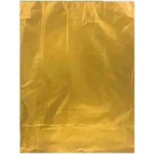 Lüks Metalize Hediye Poşeti 40X60 cm 50 Adet Gold