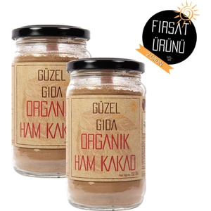 Güzel Ada Gıda Orgnaik Ham Kakao Tozu 2 x 150 gr