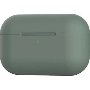 Bilişim Aksesuar Apple Airpods Pro Kılıf Ince Slim Zar Silikon Koyu Yeşil