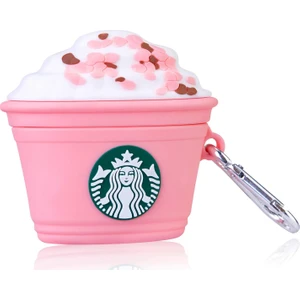 Bilişim Aksesuar Sevimli Starbucks Pembe Airpods Pro Kılıfı