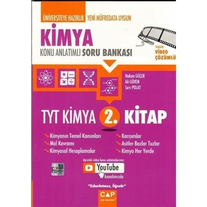 Çap Yayınları TYT Kimya 2. Kitap Konu Anlatımlı Soru Bankası - Ali Güven
