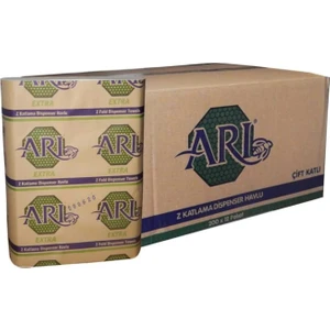 Z Katlama Dispenser Havlu 200'LÜ 12 Paket 21 x 21 cm