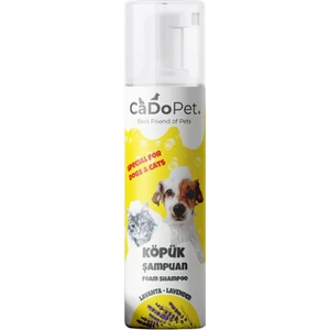 Cado Pet Lavanta Kokulu Kedi Köpek Köpük Şampuan 225 ml